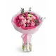 “Adel” gentle peony mix bouquet (medium)