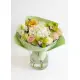“Camilla” green & white mix bouquet (small)