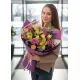 “Gabrielle” bouquet — small orchid mix