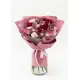 “Madlen” bouquet — medium strict orchid mix