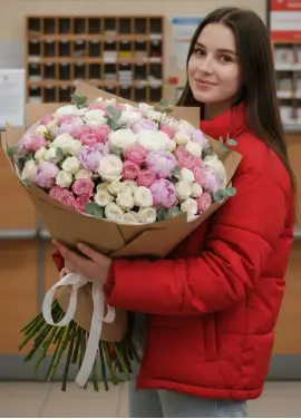 “Nicole” peony bouquet (large)