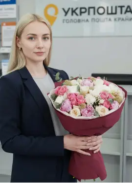 “Nicole” peony bouquet (small)
