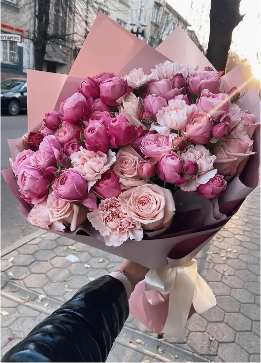 Pink mix flowers Pink mix flowers
