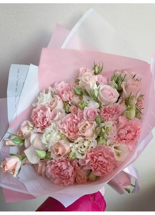 Pink mix flowers Pink mix flowers