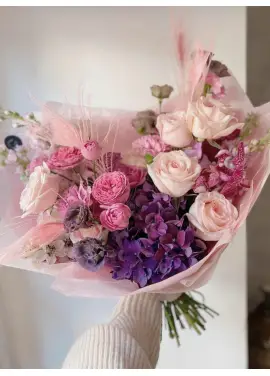 Pink mix flowers
