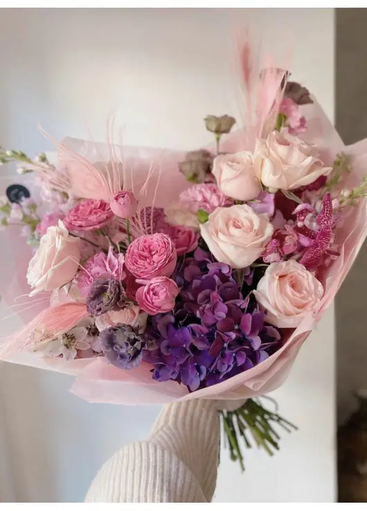 Pink mix flowers Pink mix flowers