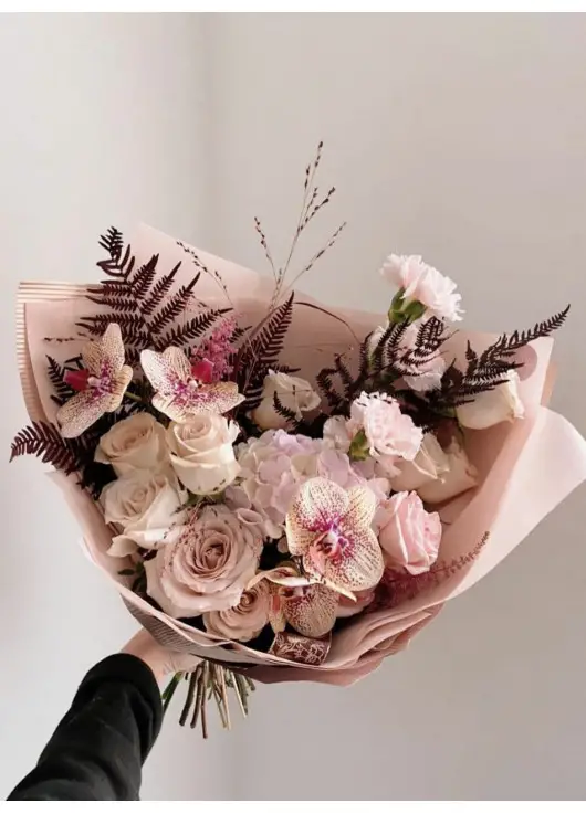 Pink mix flowers Pink mix flowers