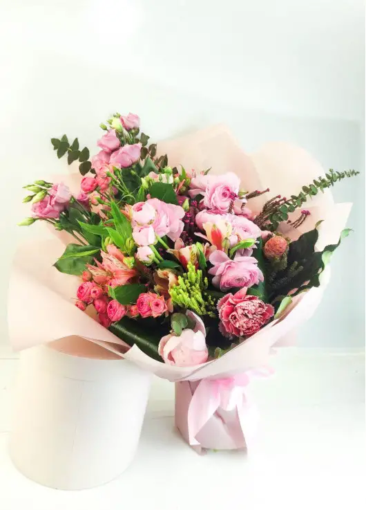 Pink mix flowers Pink mix flowers