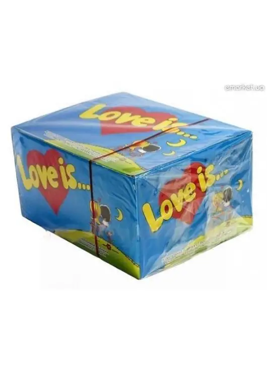  gum "Love is .." 100pcs