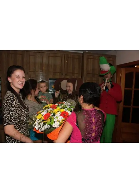 Costume greeting in Dnepropetrovsk