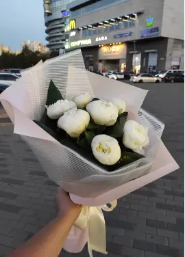 White Peonies Dnipro