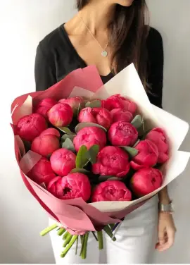 crimson Peonies Dnipro