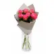 Bouquet of 7 bright peonies