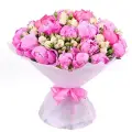 Imported peonies