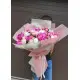 Charm: bouquet of peonies and heart balloons Charm: bouquet of peonies and heart balloons