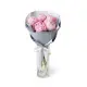 Bouquet of 5 pink peonies