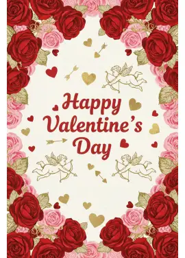 Happy Valentine’s Day — With All My Love Card 001
