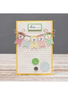 Handmade cards Be happy