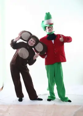 Costume greeting in Dnepropetrovsk