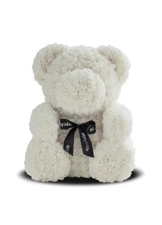 Luxury composition Teddy bear from roses Luxury composition Teddy bear from roses