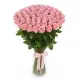101 pink roses in Dnieper