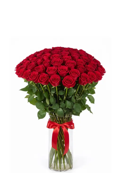 101 red roses 