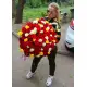 101 multi-colored roses