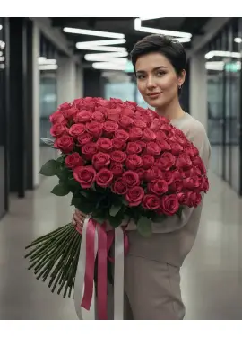 101 meter pink rose