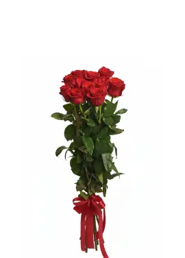 11-rose bouquet: red roses “Grand Prix”