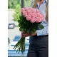 15-rose bouquet: pink roses “Jumilia”