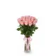 19-rose bouquet: pink roses “Jumilia”