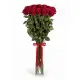 25-rose bouquet: long-stem red roses “Explorer”