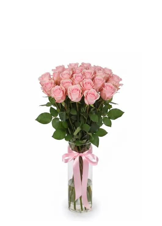 25-rose bouquet: pink roses “Jumilia”