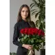 Cool bouquet of 25 red roses