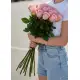 25-rose bouquet: pink roses “Jumilia”
