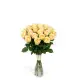 35-rose bouquet: cream roses “Talea”