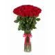 45-rose bouquet: long-stem red roses “Explorer”