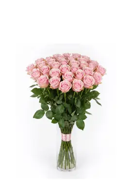 45-rose bouquet: pink roses “Jumilia”