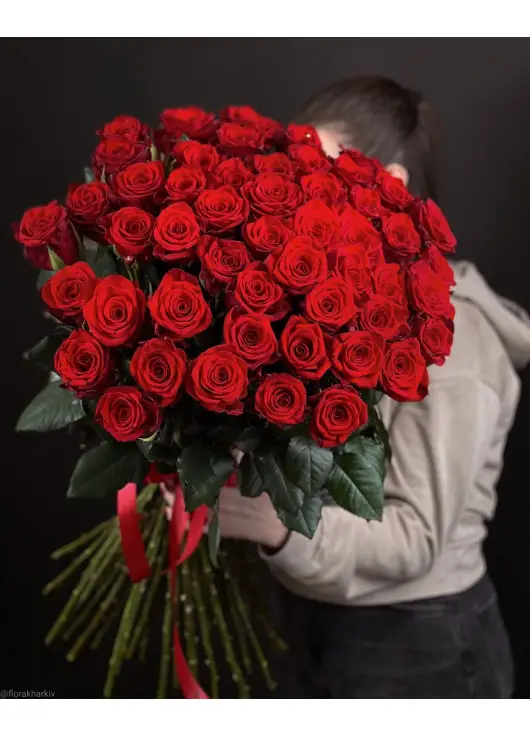 51 red roses
