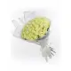 51 white roses in a bouquet