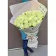 75-rose bouquet: white roses “Avalanche”