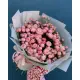 Shrub peony rose "Bubbles" in a bouquette