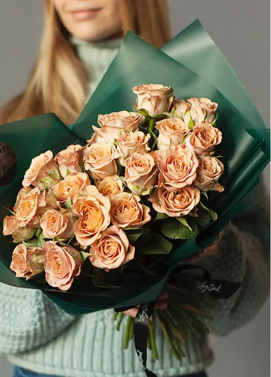 Coffe color roses Cappuccino