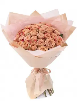 Coffe color roses Cappuccino