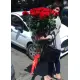 25-rose bouquet: long-stem red roses “Explorer”