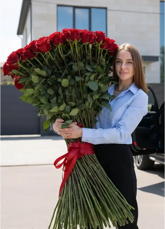 Huge roses 150-180 cm