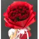 Bouquet of red roses