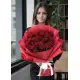 Cool bouquet of 25 red roses