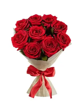 Red flowers mini bouquette
