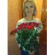 Red roses by pieces Red roses by pieces